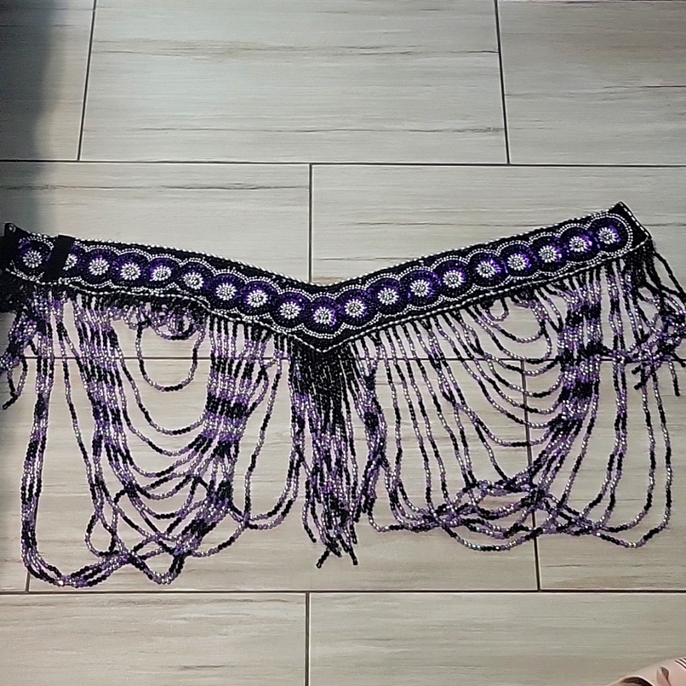 Beaded Belly Dance Costume